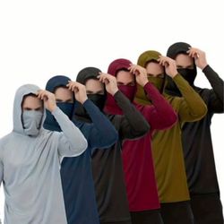 Camisa De Gorro Y Cubrebocas 