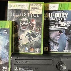 Xbox 360 With Games 