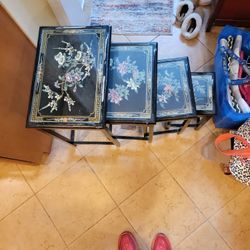 Vintage China Nesting Tables