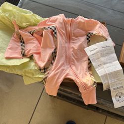 Burberry Onesie Set Size 1 Month