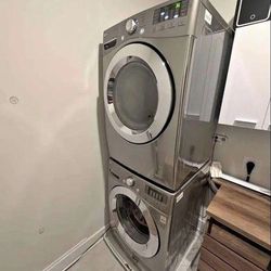 Washer and dryer