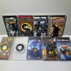 PlayStation PSP Game Bundle (9 Games)