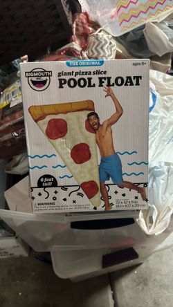 Giant Pizza Slice Pool Float
