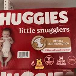 Huggies Plus Little Snugglers, Size 1, 84 Counts