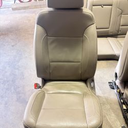2017 GMC Sierra Front And Back Seats 