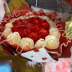 arreglos floral rosas eternas