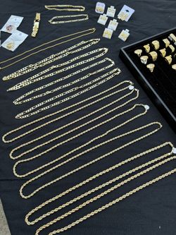 Rope Chains gold Inpladed ( NOT FREE)