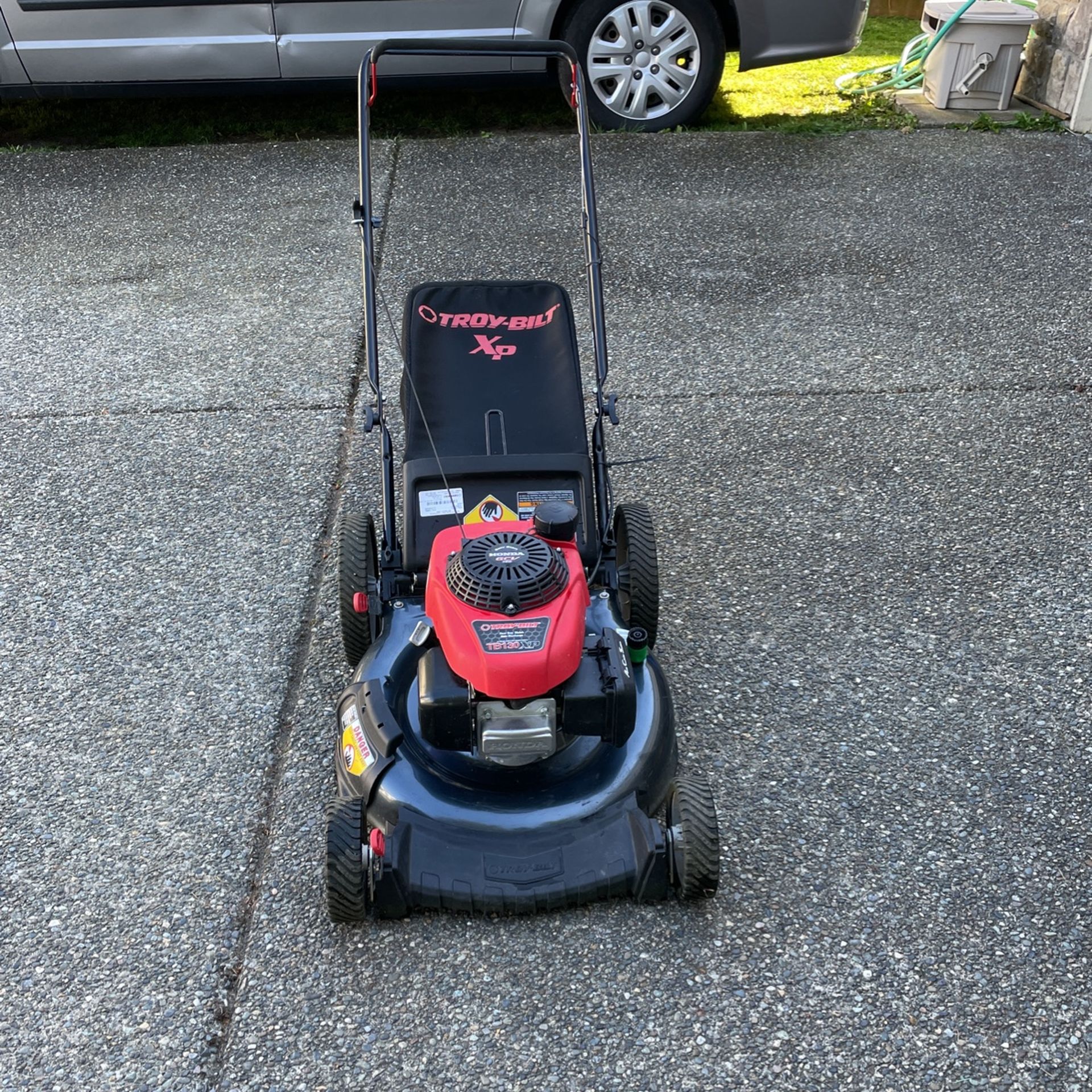 Like New Troy-Bilt TB130 XP Lawnmower Easy Start Honda GCV160 $225