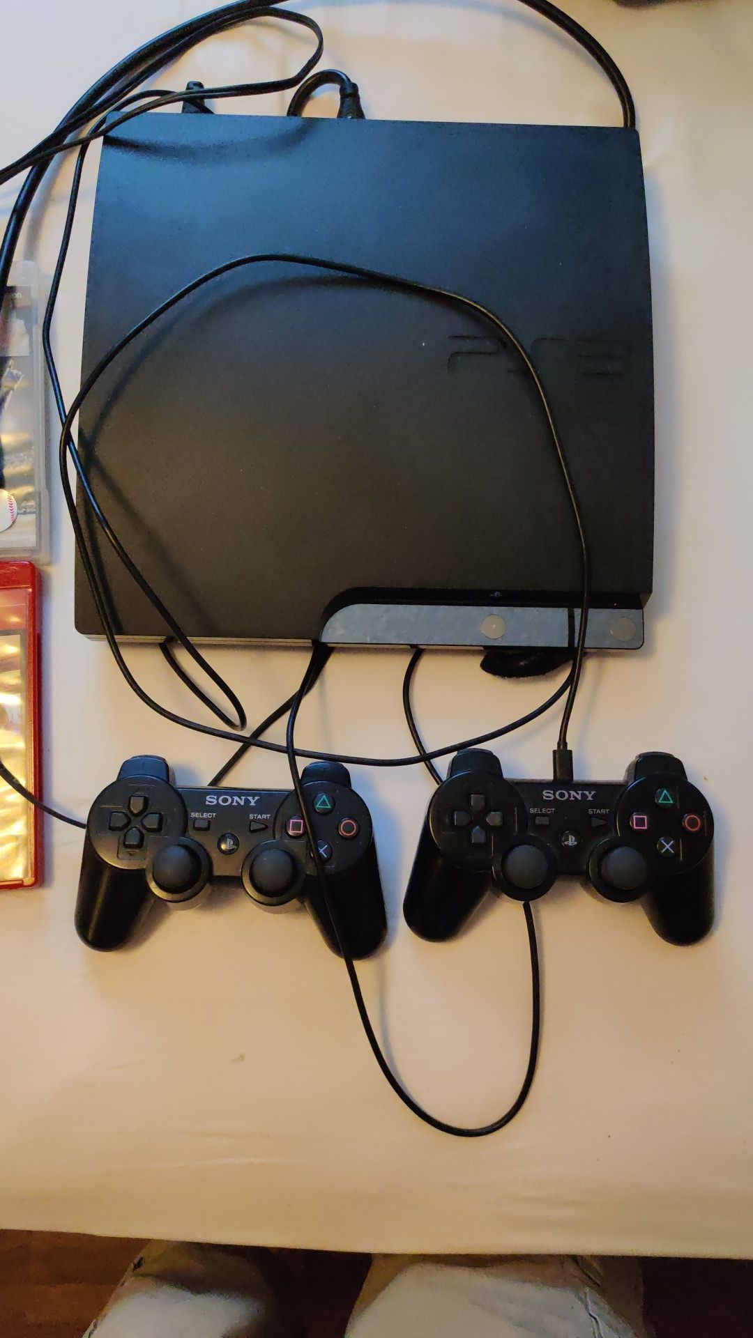 PS3 with 4 games