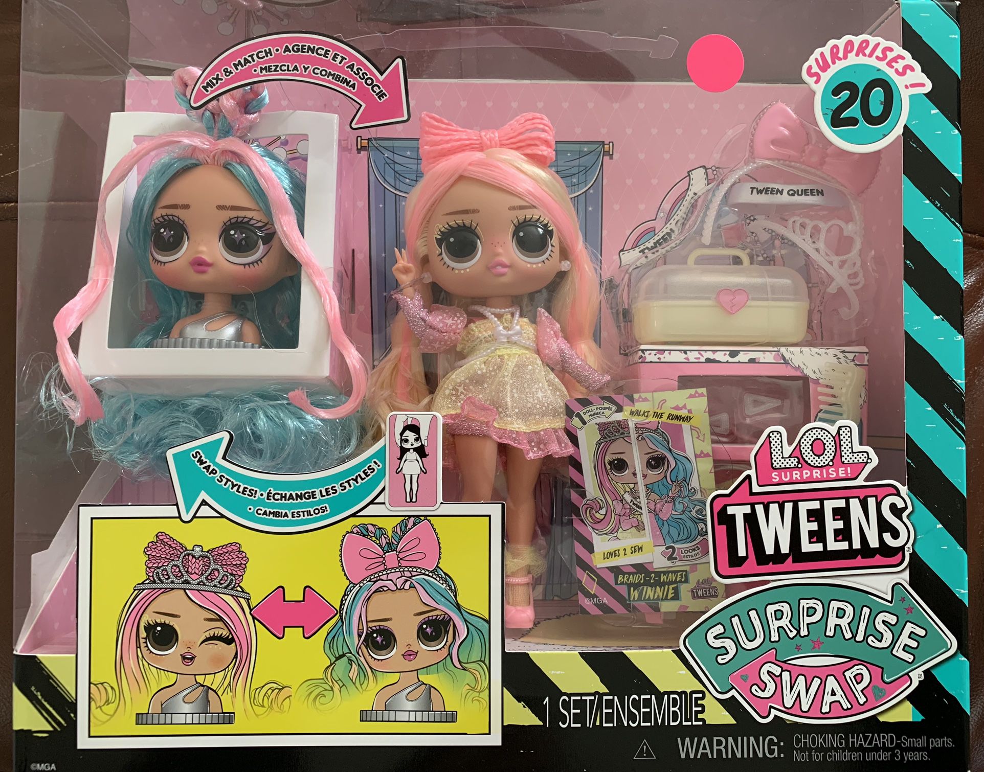 LOL Tweens Winnie Surprise Swap Doll