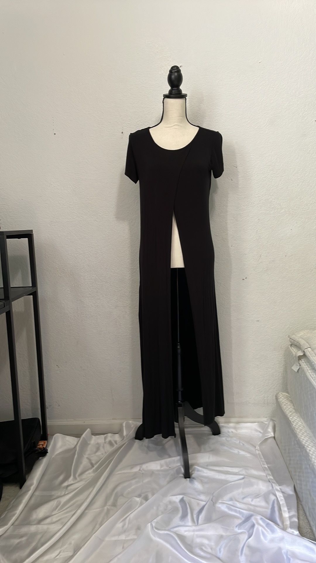 Black Maxi Tunic - Small