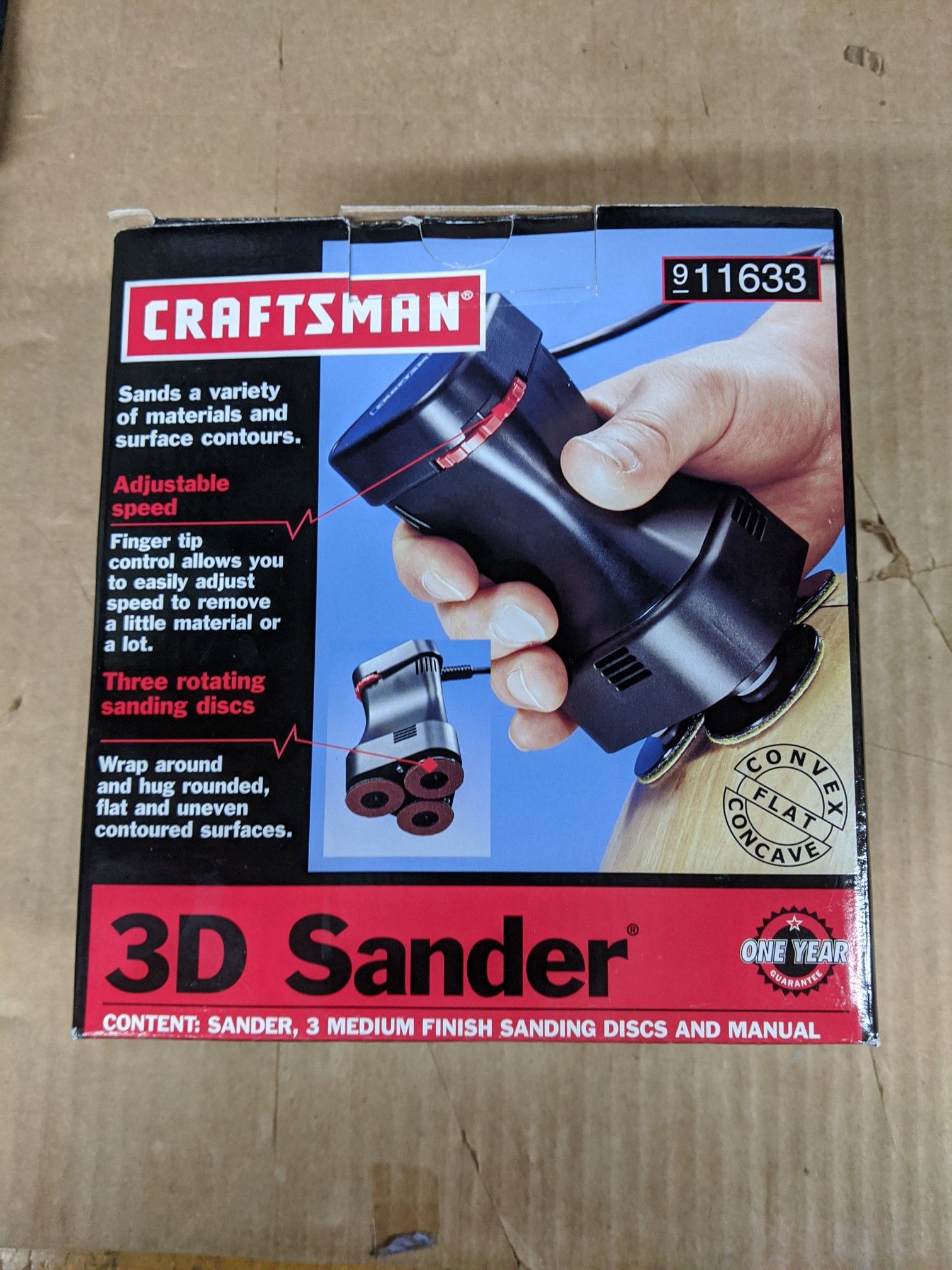 Craftsman 3d sander model 11633