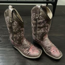 Girls Size 11.5 Cowboy Boots