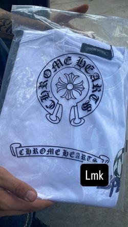 Chrome heart tee