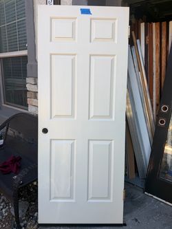Exterior Solid Door  31 3/4” X 79 3/4”