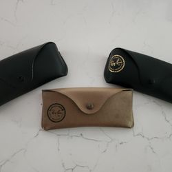 Three Ray-Ban Cases And Miscellaneous Sunglasses