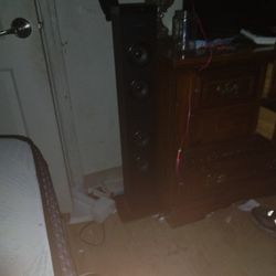 Fisher Black Speaker 