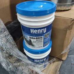 Henry %100 Acrylic Dura-Britw White Elastomeric Roof Coating