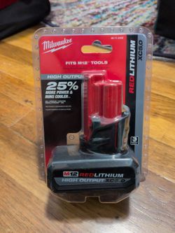 Milwaukee M12  5.0 Battery High Output