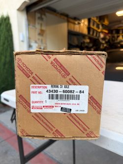 Remaned cv axel for 5th gen 4 runner