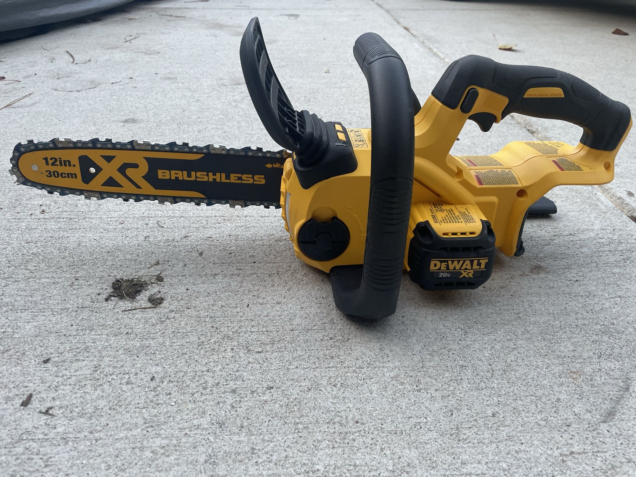 Dewalt 12” Chainsaw “tool Only” No Battery Retail $200