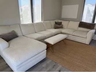 Living Spaces Prestige Down II Sectional – Like New – Current Model