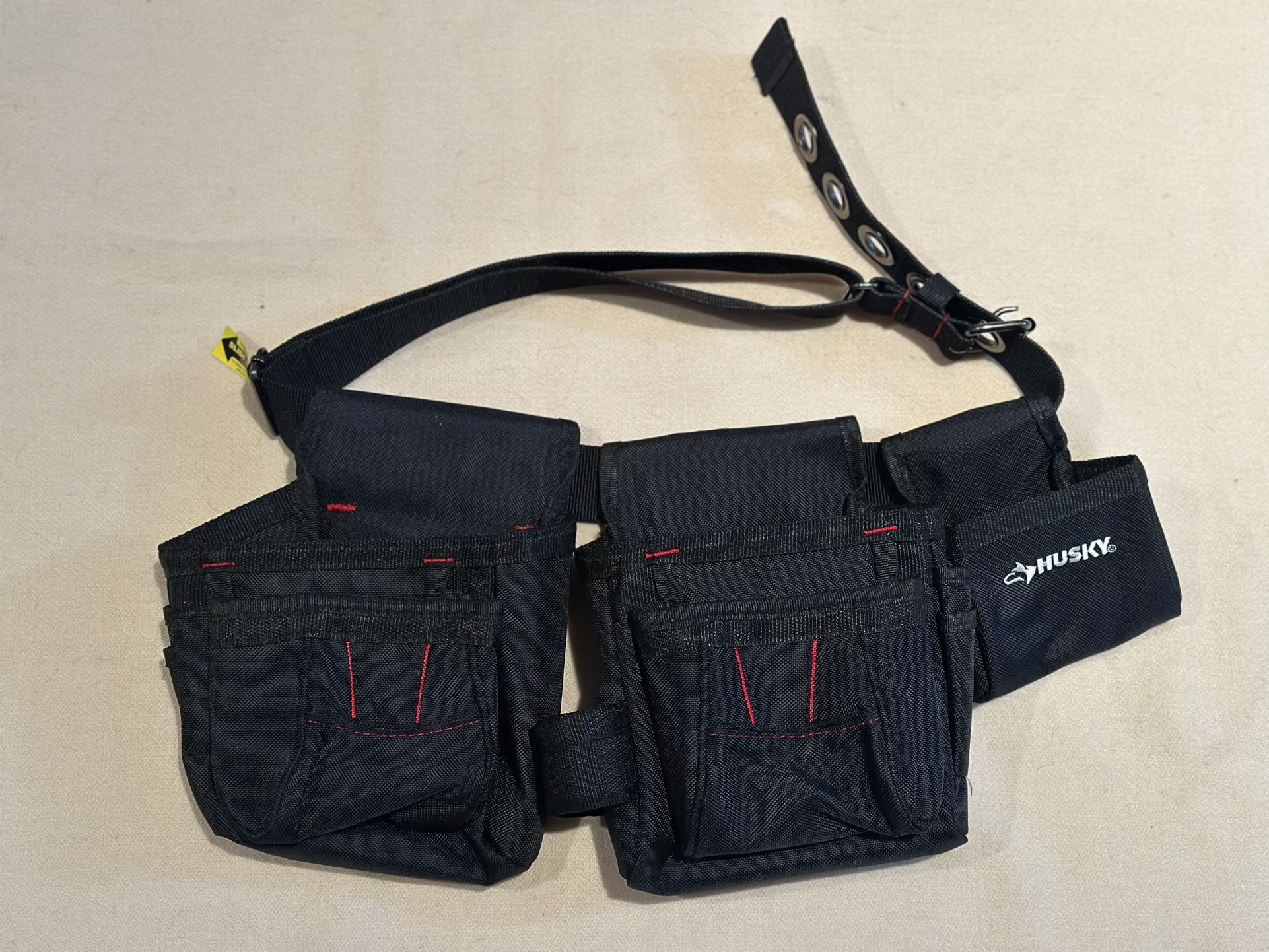 Brand New Husky Black Handyman Tool Belt (12-Pocket)