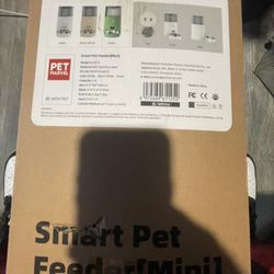 Dog Or Cat Food Smart Feeder [mini]