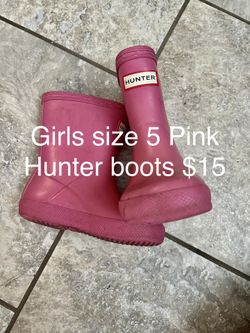 Size 5 Hunter Boots 