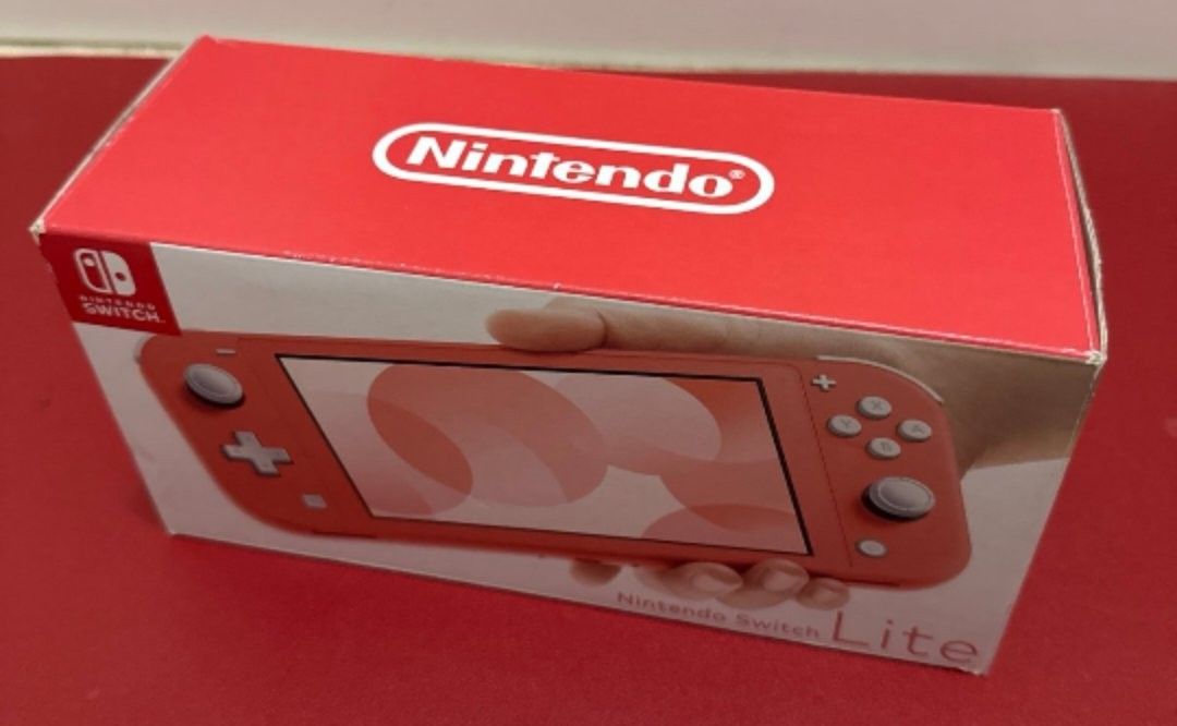 Nintendo Switch Lite Coral Color