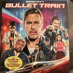 Bullet Train Blu ray And DVD With Digital 