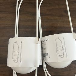 2 IKEA Hanging Planters