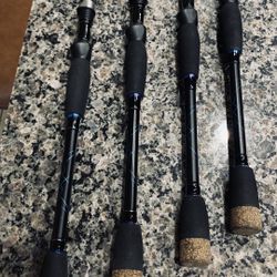 Insight Pro Advantage Spinning Rods 7’2” Drop Shot One Piece Rods