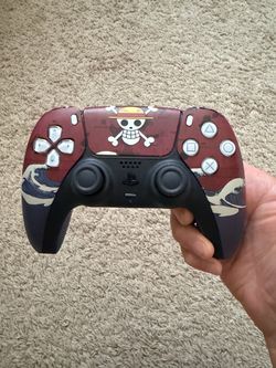 PS5 DualSense Controller One Piece Custom Skin