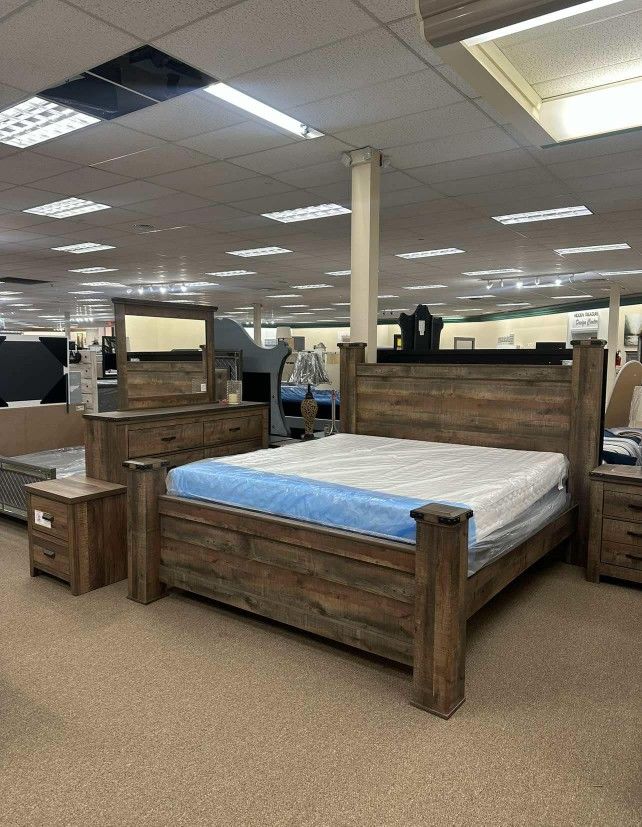 All Wood Bedroom Set