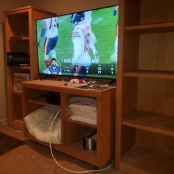 TV Cabinet And 2 Matching Bookshelves