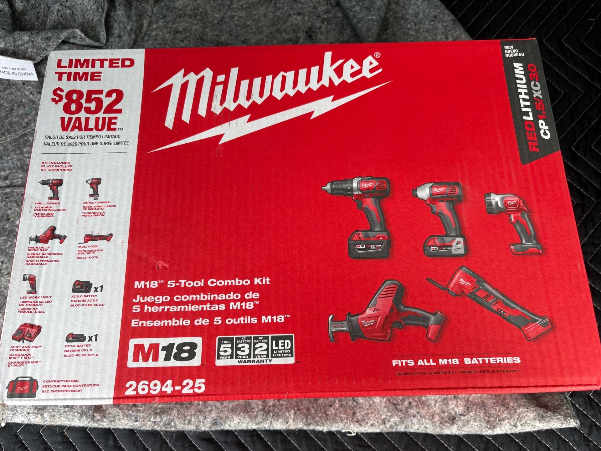 M18 Milwaukee tools