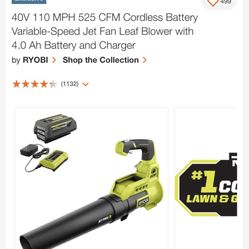 Robi 40 Volt Wireless Blower