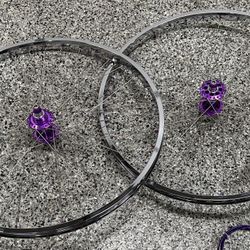 Technique BMX F6 Rocketpod Hubs With RhynoLite 29” Chrome Rims