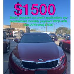 2015 Kia Optima No Credit Application No Requirements 