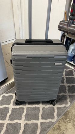 Brand new Gray luggage AS IS see description