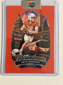 Arch Manning Custom Blast From Downtown Card