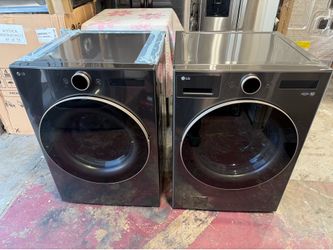 Washer LG 5.0 cu. ft. And 7.4 cu. ft. Capacity Energy Star Smart ELECTRIC Dryer