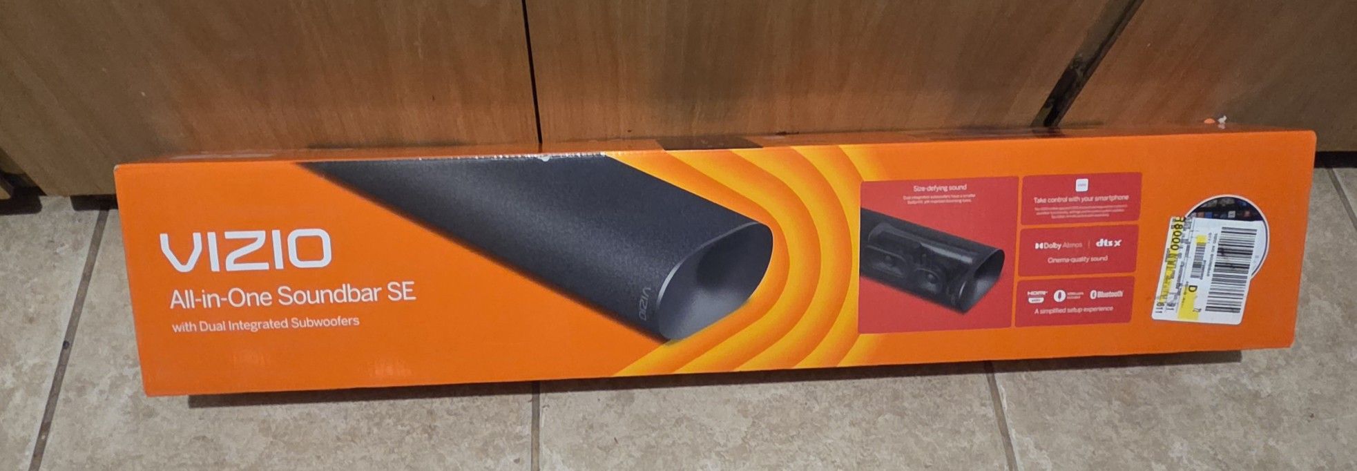 VIZIO ALL-IN-ONE SE ,WITH DUAL INTERGRATED SUBWOOFERS