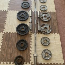 Olympic Bar And Weights 