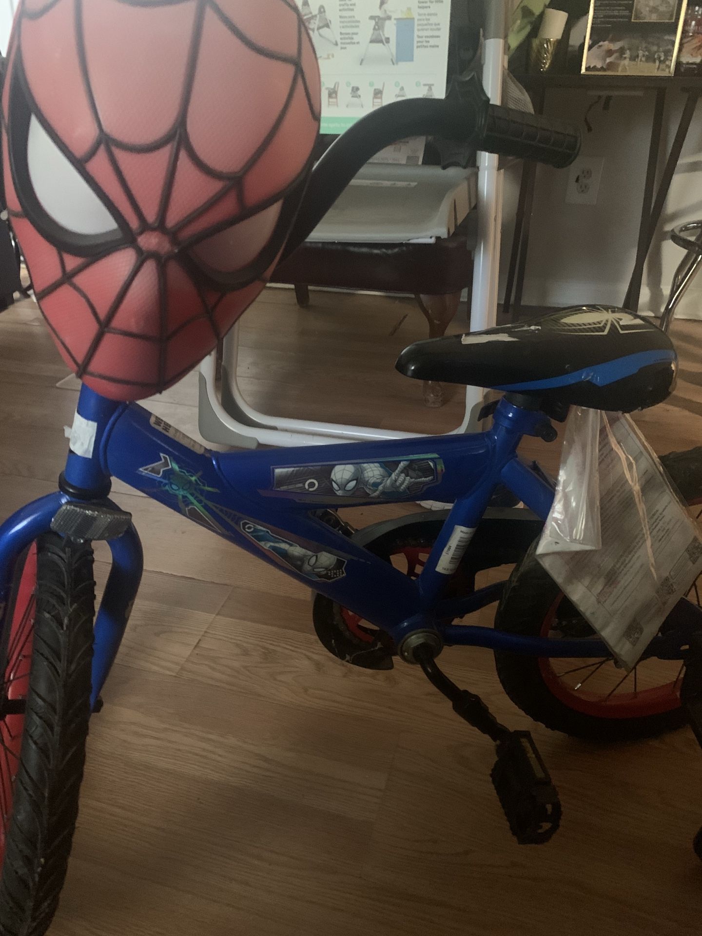 Spider-Man bike light up and sound
