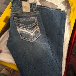 Pantalón  Blukle Black 28X32 Una Puesta 