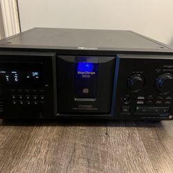 Vintage Sony 300 Cd Megastorage Model CDP  CX555ES CD player AS-IS