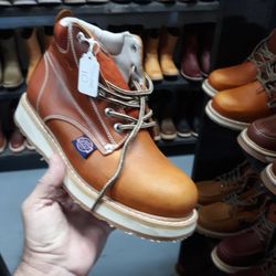 Botas de Piel De México Cómodas Para Trabajar 