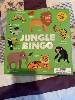 Jungle Bingo – Animal-Themed Bingo Game for Kids